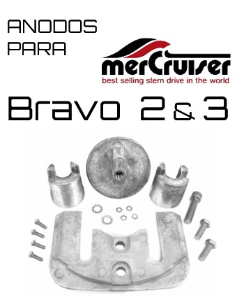 Anodos Mercruiser Bravo 2 & 3