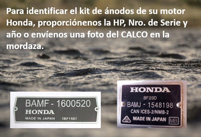 Anodos para Motores Honda